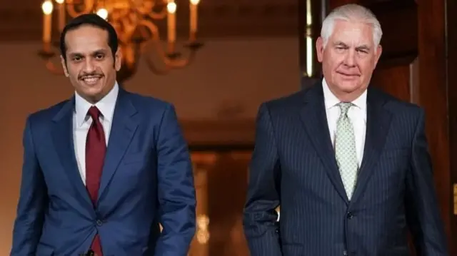 تيلرسون وعبد الرحمن آل قاني