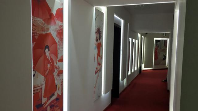 Studio 20 corridors
