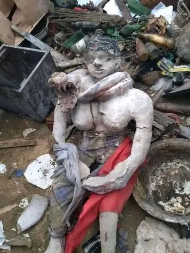 Some of di tins dem find inside di house