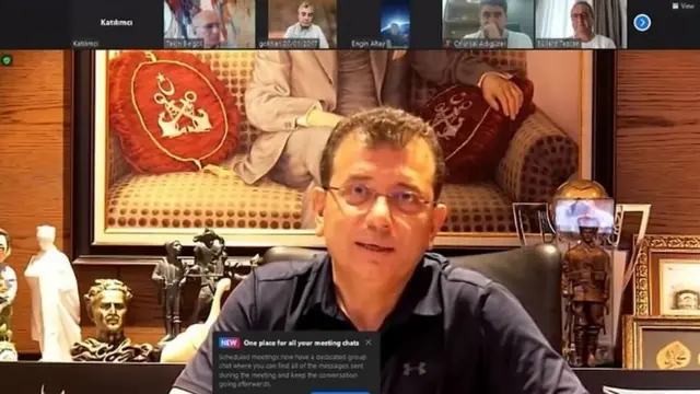 ویدیویی از جلسهای آنلاین میان اعضای ارشد حزب جمهوری خلق روز ۱۹ ژوئیه درز کرده است