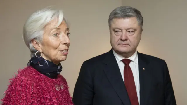 Лагард і Порошенко