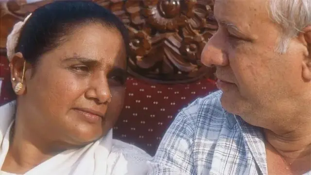 మాయావతి, కాన్షీరాం