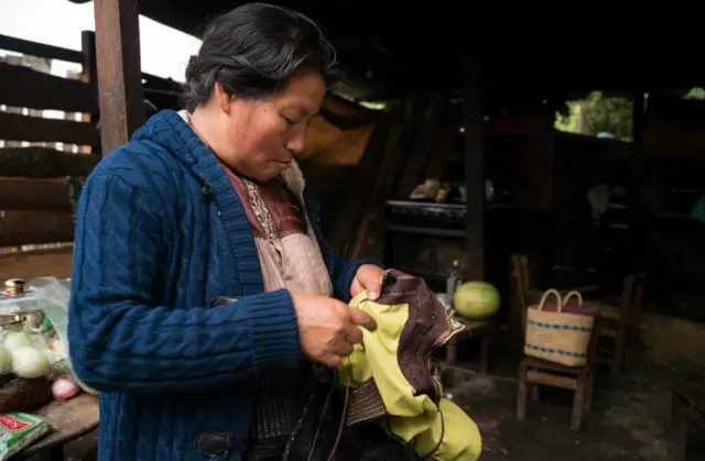 Mujer chamula musulmana