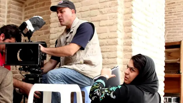 فیما امامی و رضا دریانوش سازندگان فیلم