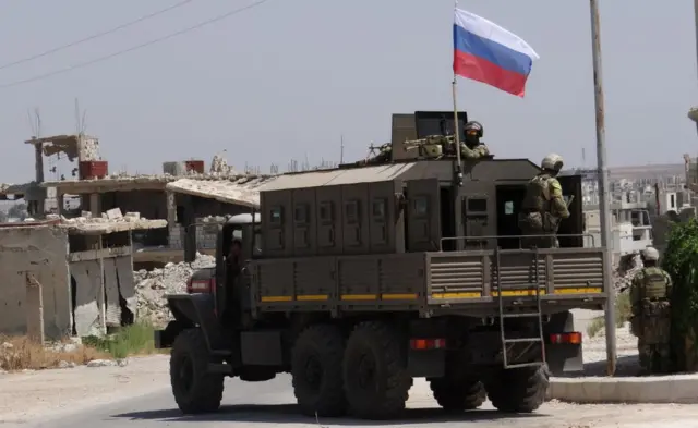 نیروهای ارتش روسیه در سوریه