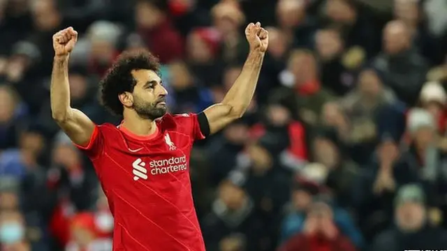 Mohamed Salah of Liverpool