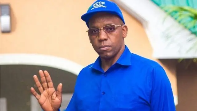 Mwenyekiti wa chama cha NCCR-MAGEUZI , JAMES MBATIA