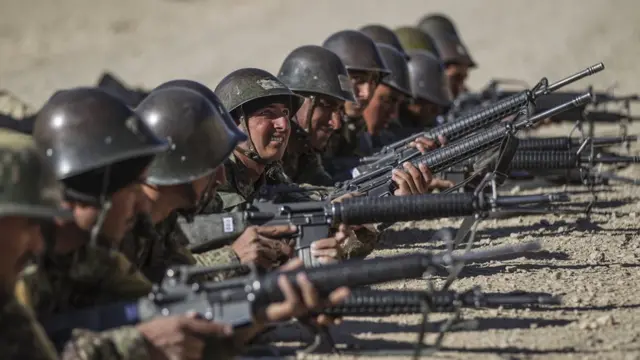 سربازان ارتش افغانستان