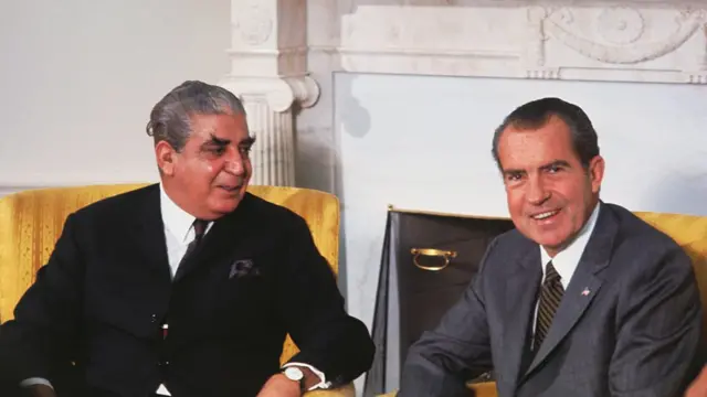 ইয়াহিয়া খান ও রিচার্ড নিক্সন