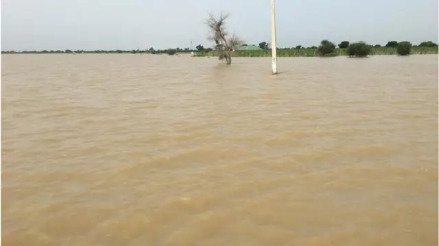 Magarya town flood