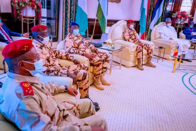 Buhari da Mahamat Idris Deby
