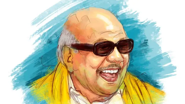 કરુણાનિધિનો સ્કેચ