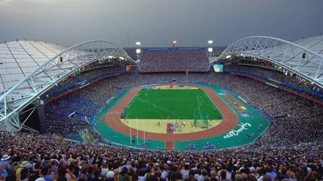 Estadio de los Juego Olímpicos de Sídney en 2000-