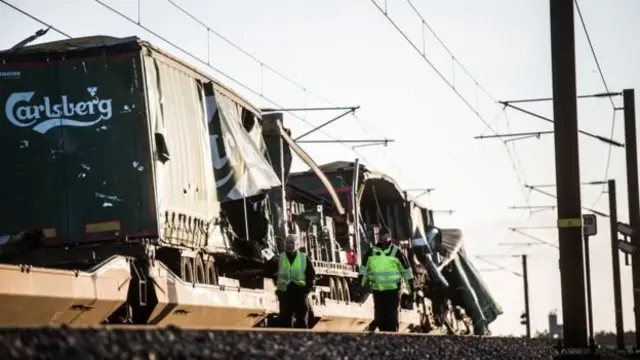 Danimarka tren kazası