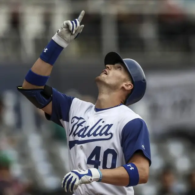 Brandon Nimmo conectó un cuadrangular