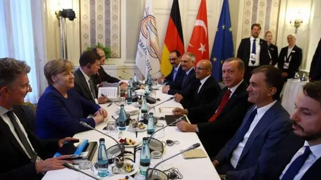 Merkel-Erdoğan görüşmesi