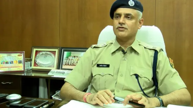 भीलवाड़ा के पुलिस अधीक्षक प्रदीप मोहन
