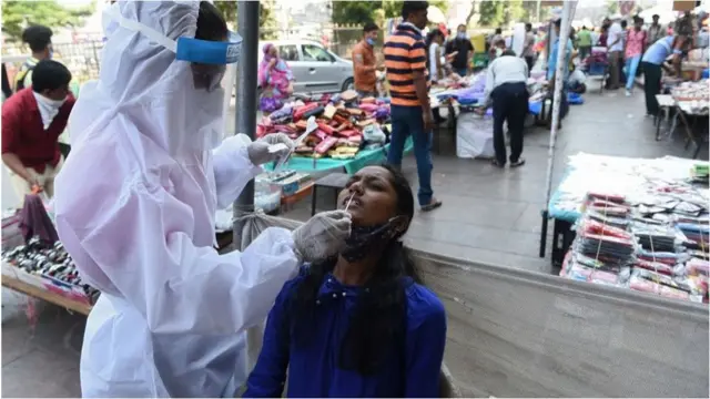 કોરોનાનું પરીક્ષણ