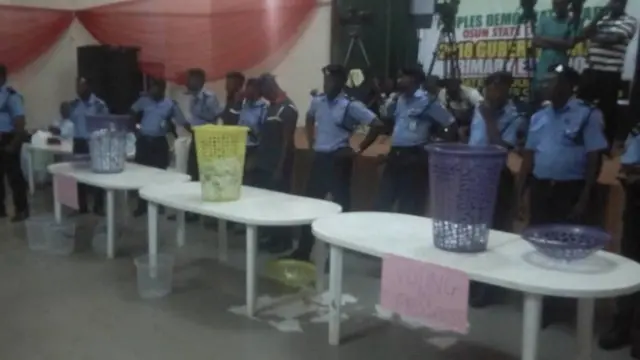 Aworan idibo abẹnu awọn ẹgbẹ oselu Osun