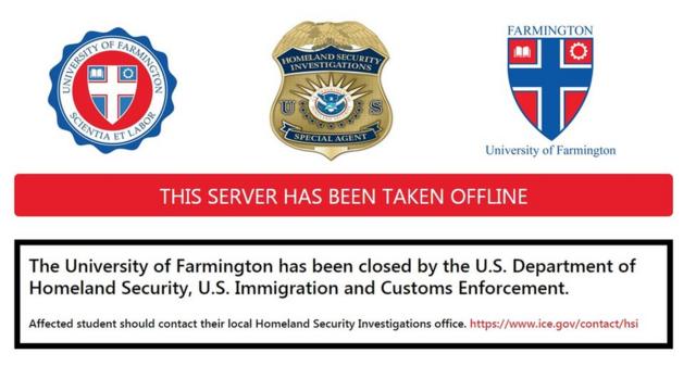A screenshot of the website which ha snot been shut down by the US government.
