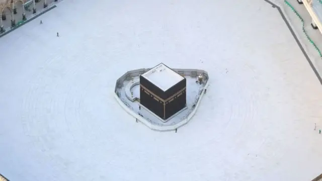 மார்ச் 6 ஆம் தேதி எடுக்கப்பட்ட மெக்காவின் புகைப்படம்