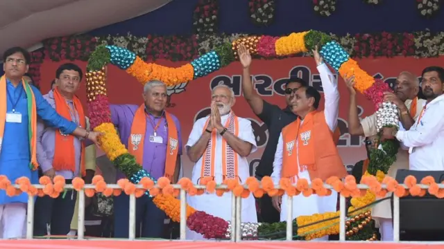 મોદીની જૂનાગઢ ખાતેની રેલી