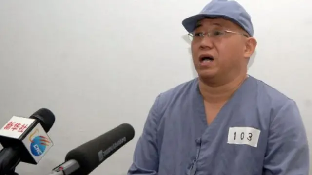 2012-жылы декабрь айында Түндүк Кореяга келген миссионер Кеннет Бэй мамлекетке каршы үгүт жүргүзгөн деген айып менен камакка алынган.