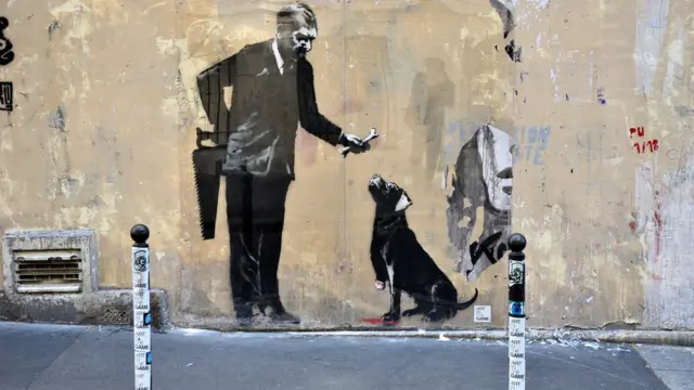 Граффити Бэнкси