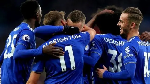 Msimu huu, Leicester imeshinda mechi tisa kati ya 27 za EPL , ikiwemo ushindi dhidi ya Manchester City na Chelsea mwezi Disemba.