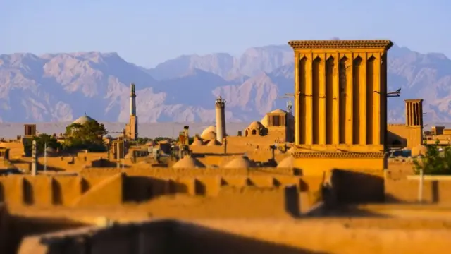 Se dice que Yazd tiene la mayor cantidad de captadores de viento de cualquier ciudad del mundo