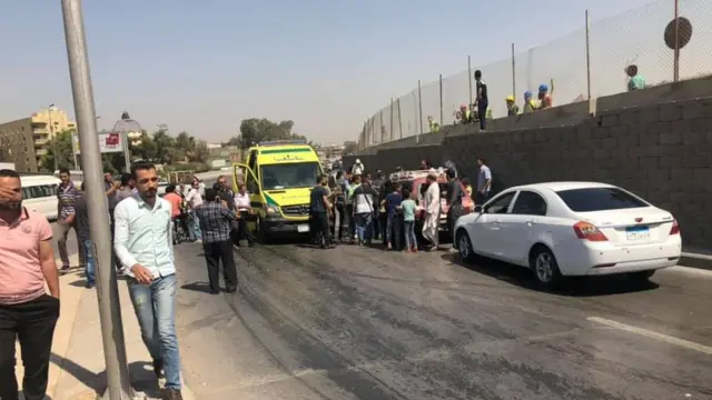 صورة من موقع الحادث