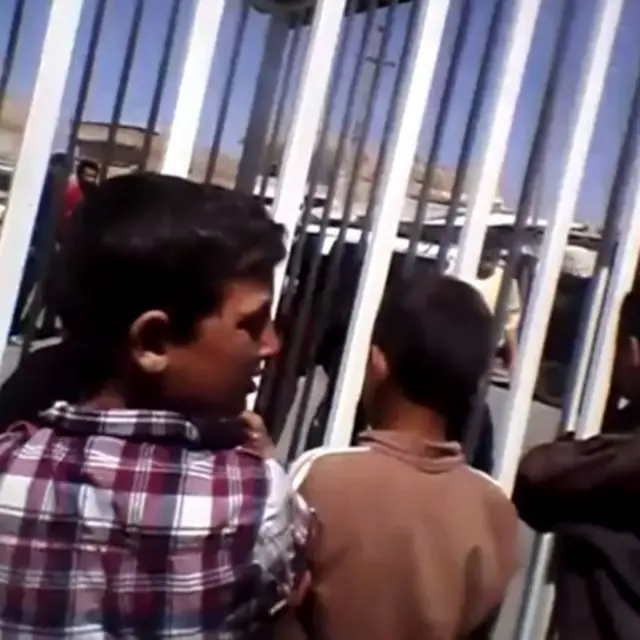 IŞİD videosundan bir görüntü.