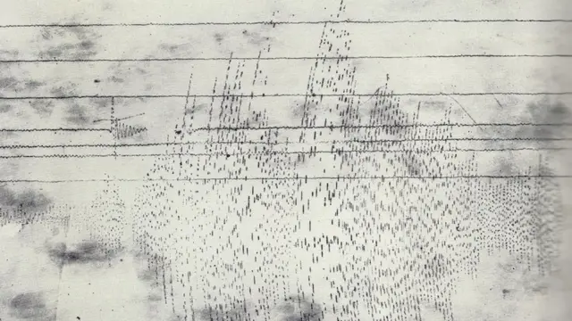 لندن میں ایک سسموگراف پر پانچ ہزار میل دور آنے والا زلزلہ رجسٹر کیا گیا