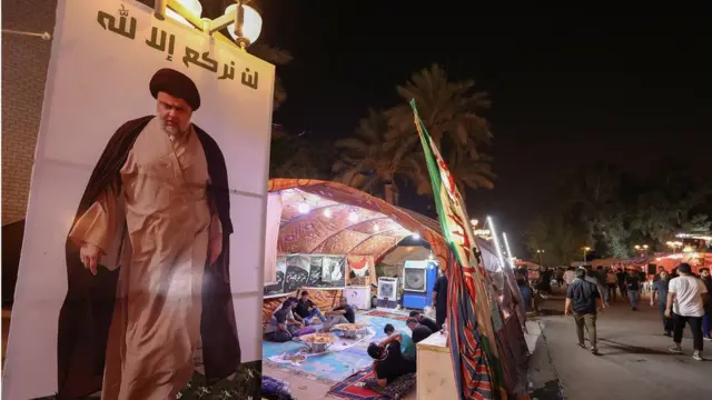 صورة مقتدى الصدر.