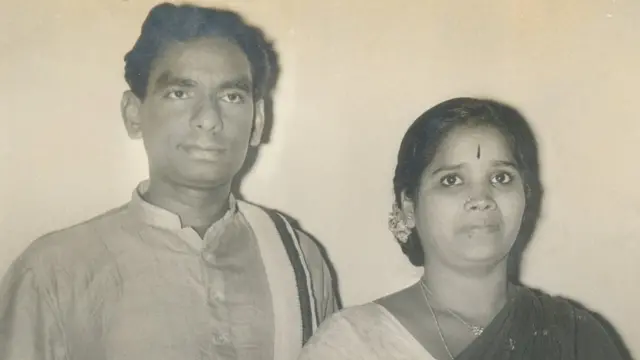 భార్య శోభావతితో నేరెళ్ల వేణుమాధవ్