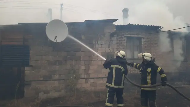 Пожежі на Луганщині