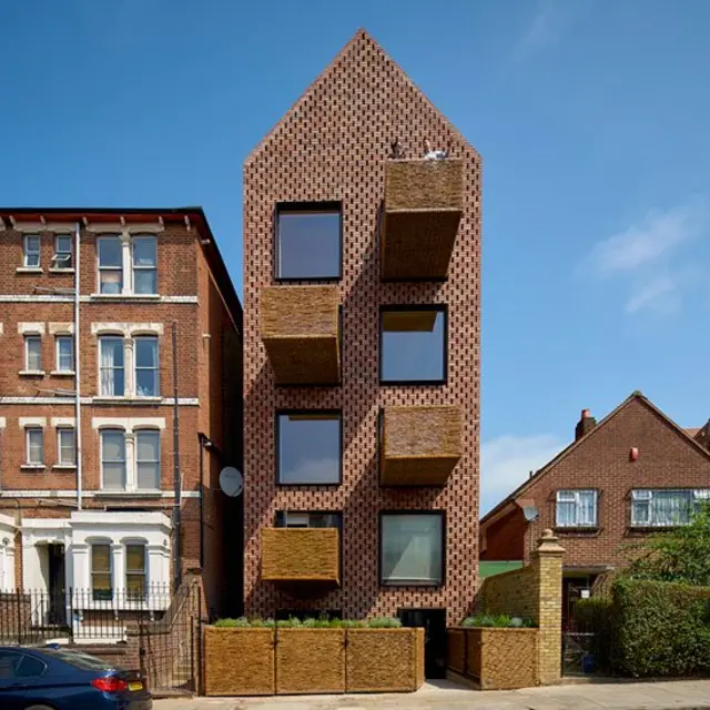 Edificio Barret's Grove en el noreste de Londres