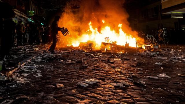 Imagemreal bets 365 comum distúrbio na Alemanha durante um apagón elétrico.