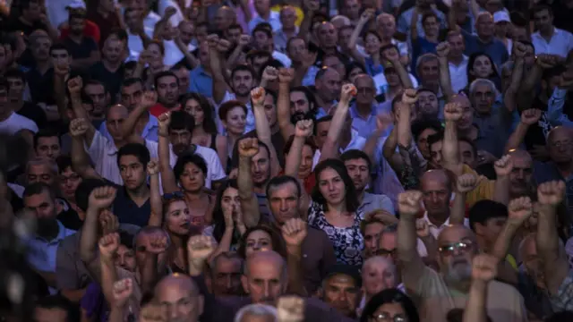 Протесты в Ереване