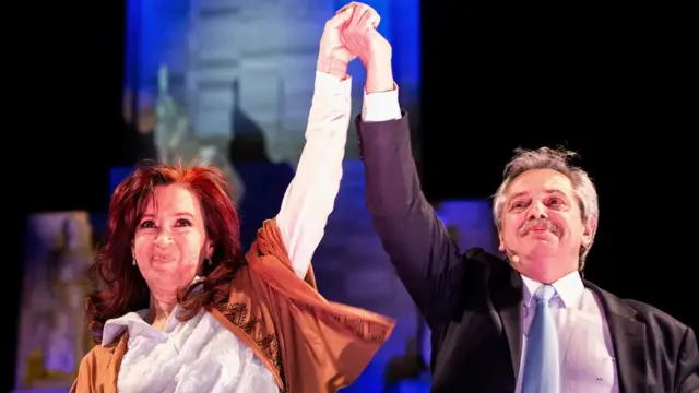 Cristina Kirchner e Alberto Férnandez