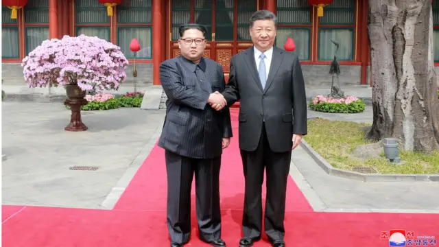 金正恩与习近平