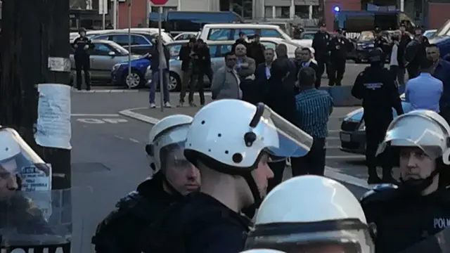 protest građana u Beogradu, 17. mart