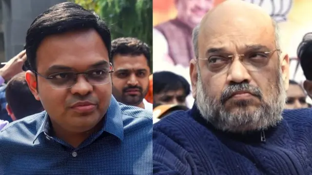 જય શાહ અને અમિત શાહ