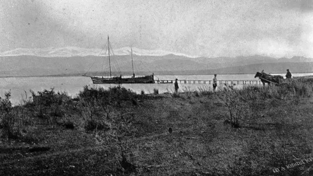 Кереметтүү Ысык-Көлдүн көрүнүшү.