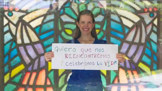 Elsa: "Quiero que nos reencontremos y celebremos la vida".