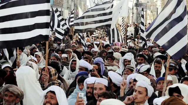 تجمع حامیان طالبان در پاکستان سال ۲۰۱۱ میلادی