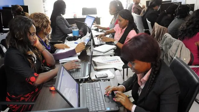 Young people gather for room