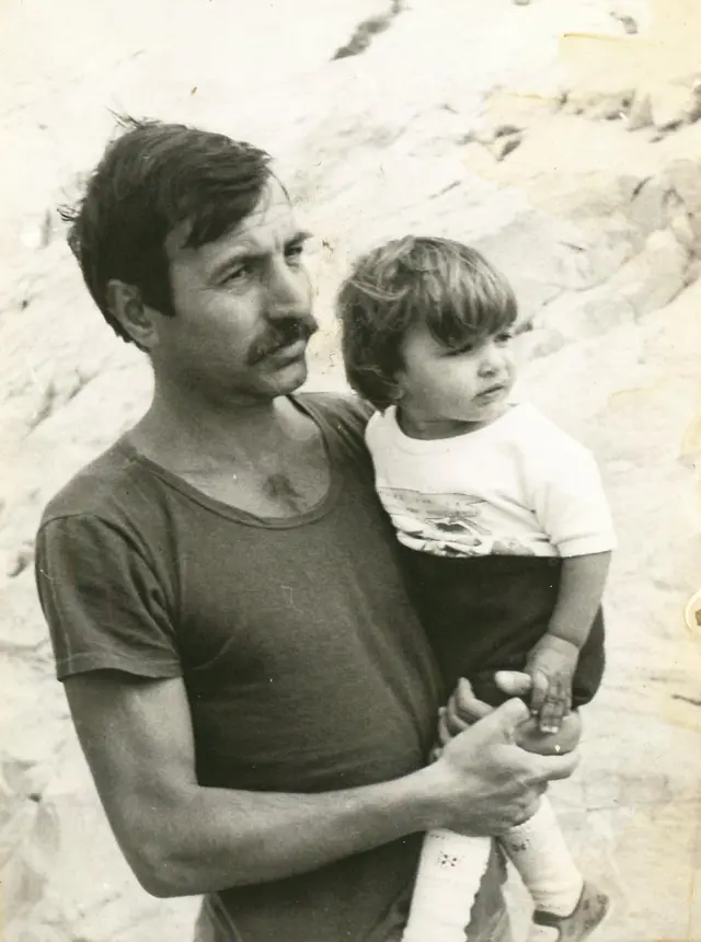 Зоран са ћерком Аном