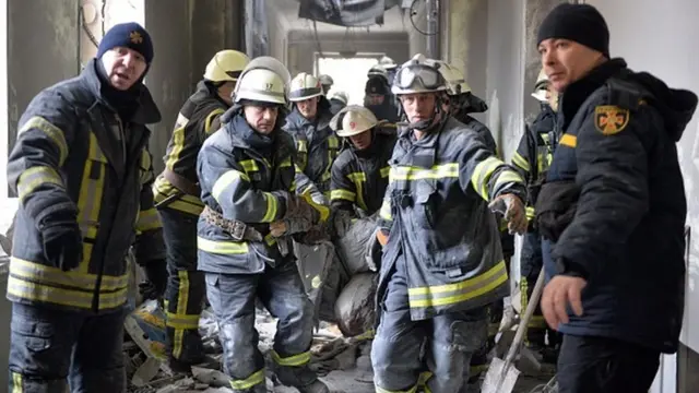 Украинские спасатели