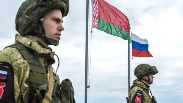 Білоруські і російські військові